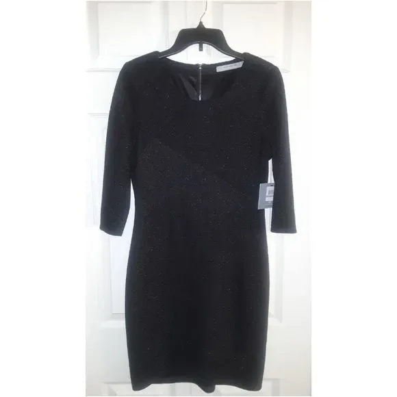 Andrew Marc Marc New York Black Mini Dress - Picture 3 of 6